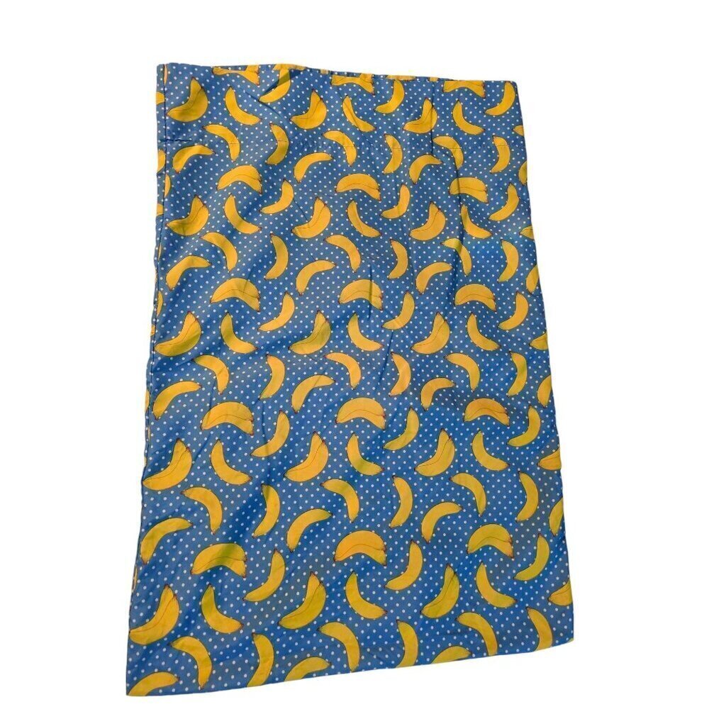 Hot Now Banana Fruit Print Novelty Pillowcase Maximalist